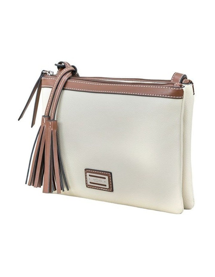Jen Crossbody Bag in Stone