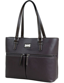 Edith Tote Bag in Chocolate