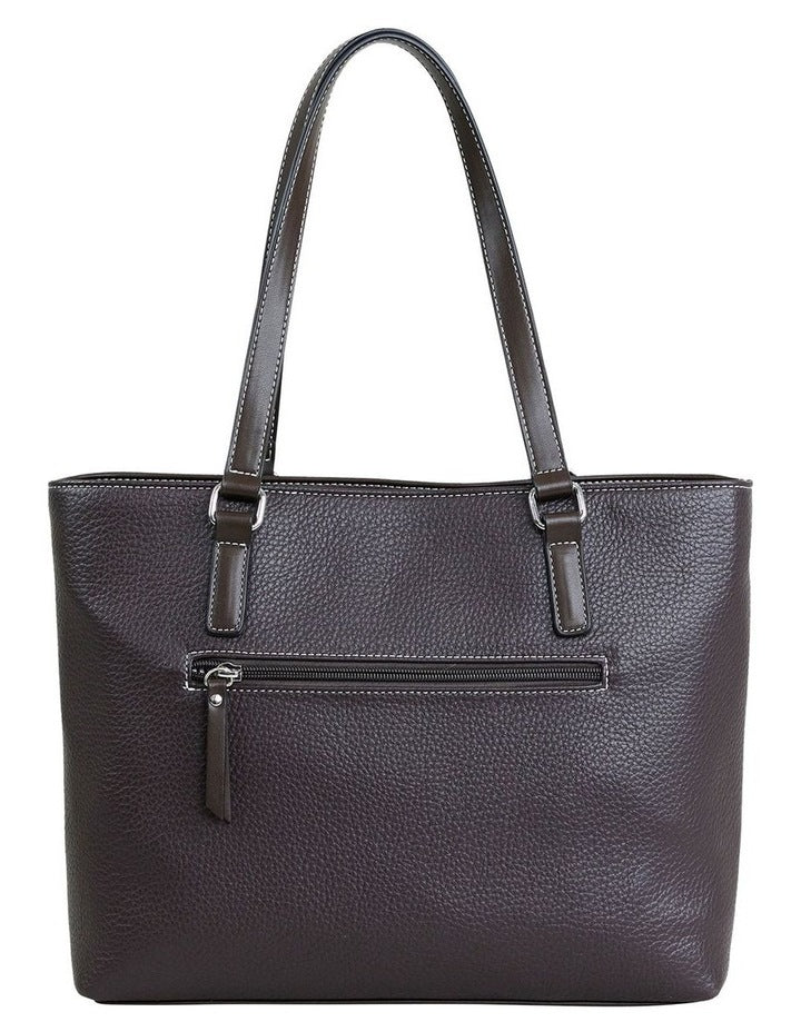 Edith Tote Bag in Chocolate