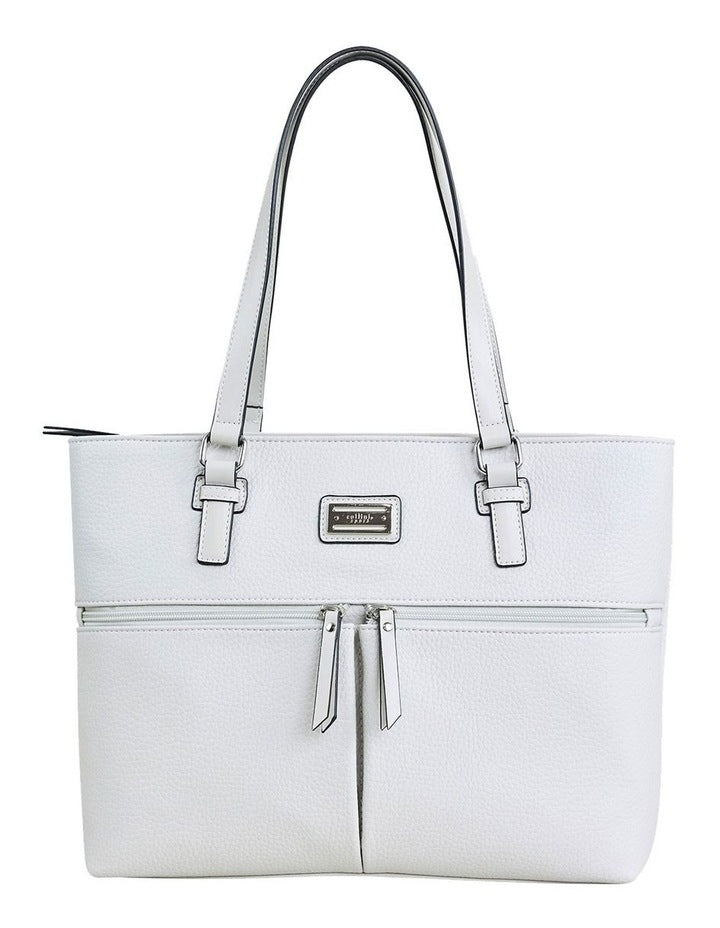 Edith Tote Bag in Grey