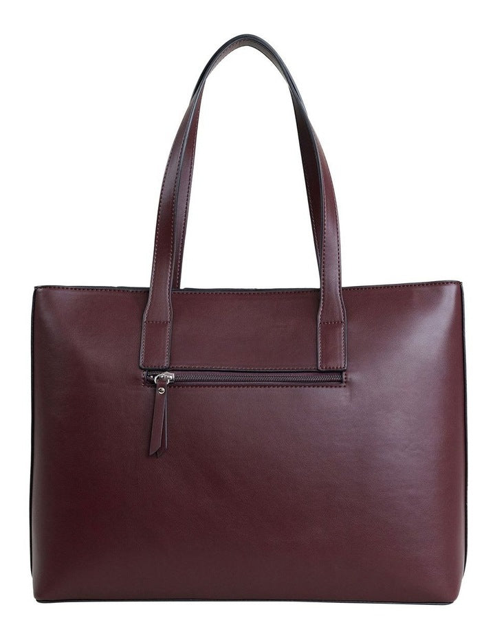 Vera Tote Bag in Plum