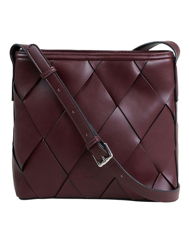 Vera Crossbody Bag in Plum