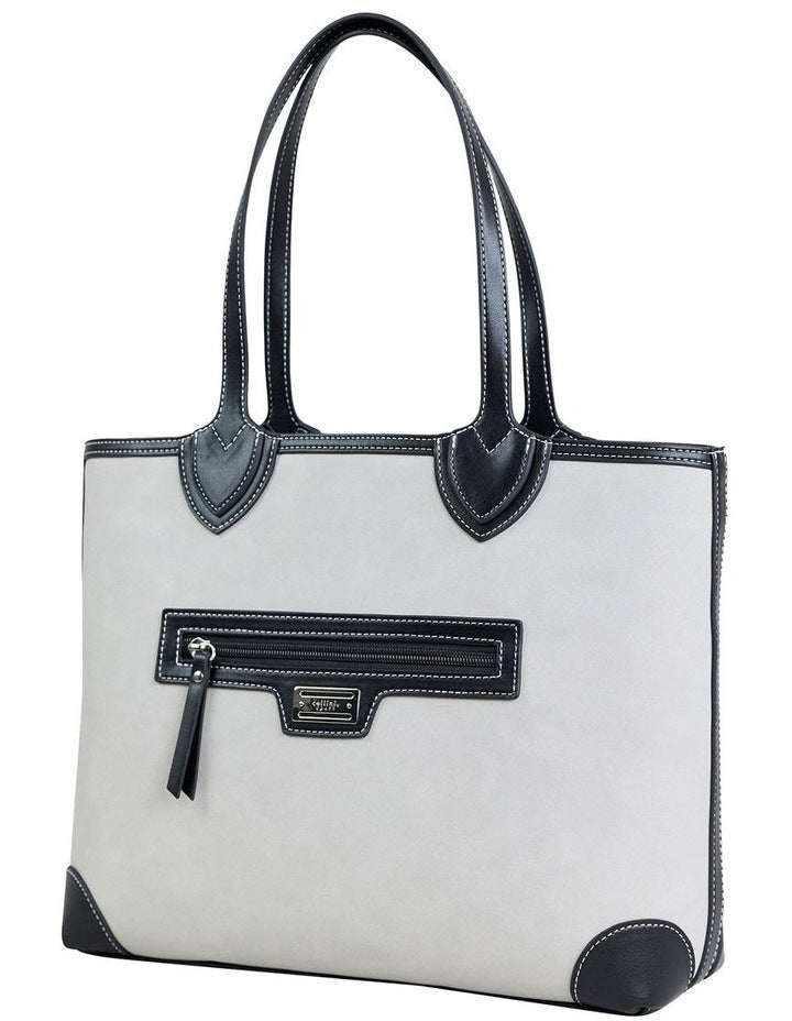 Betsy Tote Bag in Grey