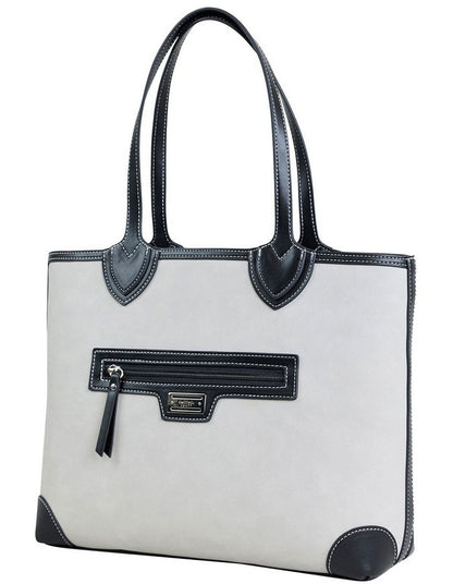 Betsy Tote Bag in Grey