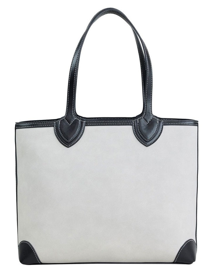 Betsy Tote Bag in Grey
