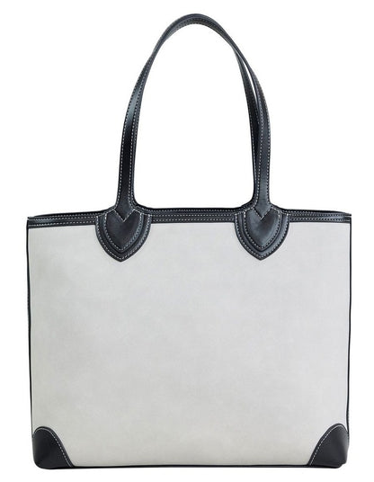 Betsy Tote Bag in Grey