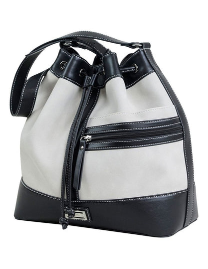 Betsy Bucket Bag in Grey