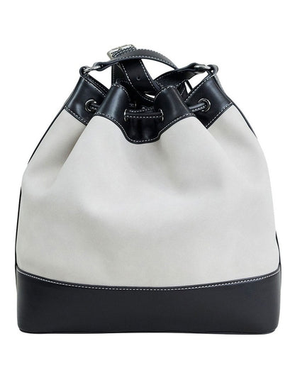 Betsy Bucket Bag in Grey