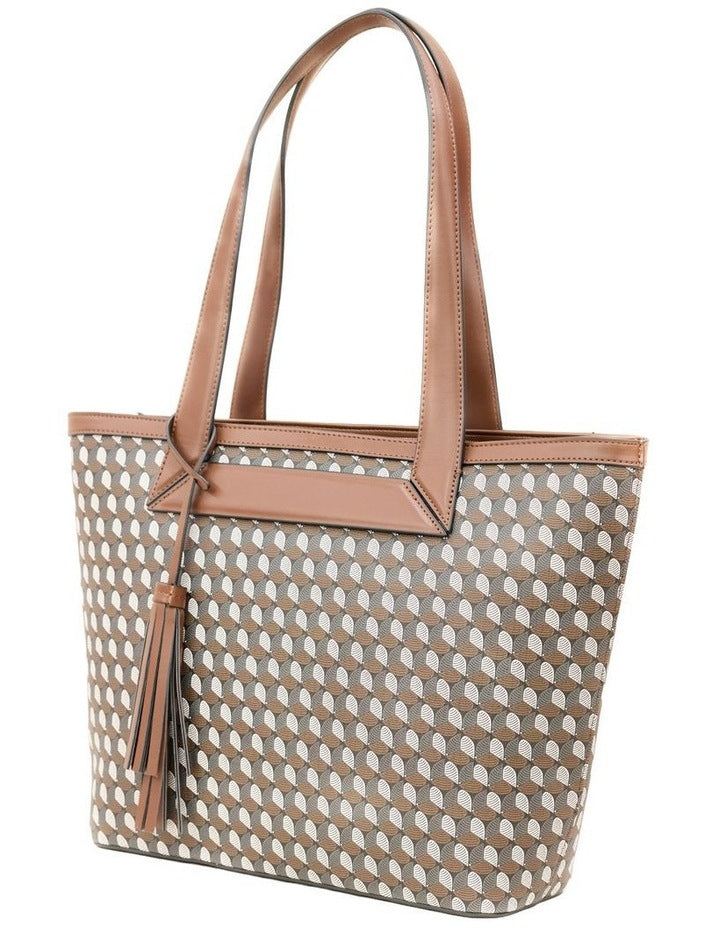 Winnie Tote Bag in Black Multi