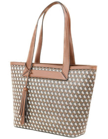 Winnie Tote Bag in Black Multi