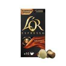L'OR ESPRESSO COLOMBIA INTENSITY 8 COFFEE CAPSULES NESPRESSO* COMPATIBLE 52G:.:10 PACK