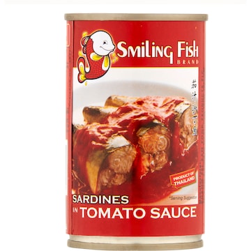 Smiling Fish Sardines In Tomato Sauce 155g