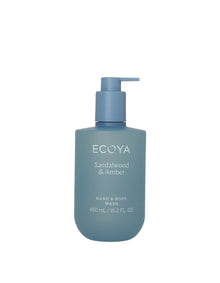 Sandalwood & Amber Hand & Body Wash 450ml
