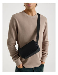Rubberised Camera Bag in Black