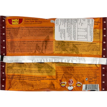 Wai Wai Noodles Instant Tom Yum Shrimp 60g