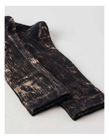2 Pack Pigment Dye Rib Socks in Black and Dark Brown