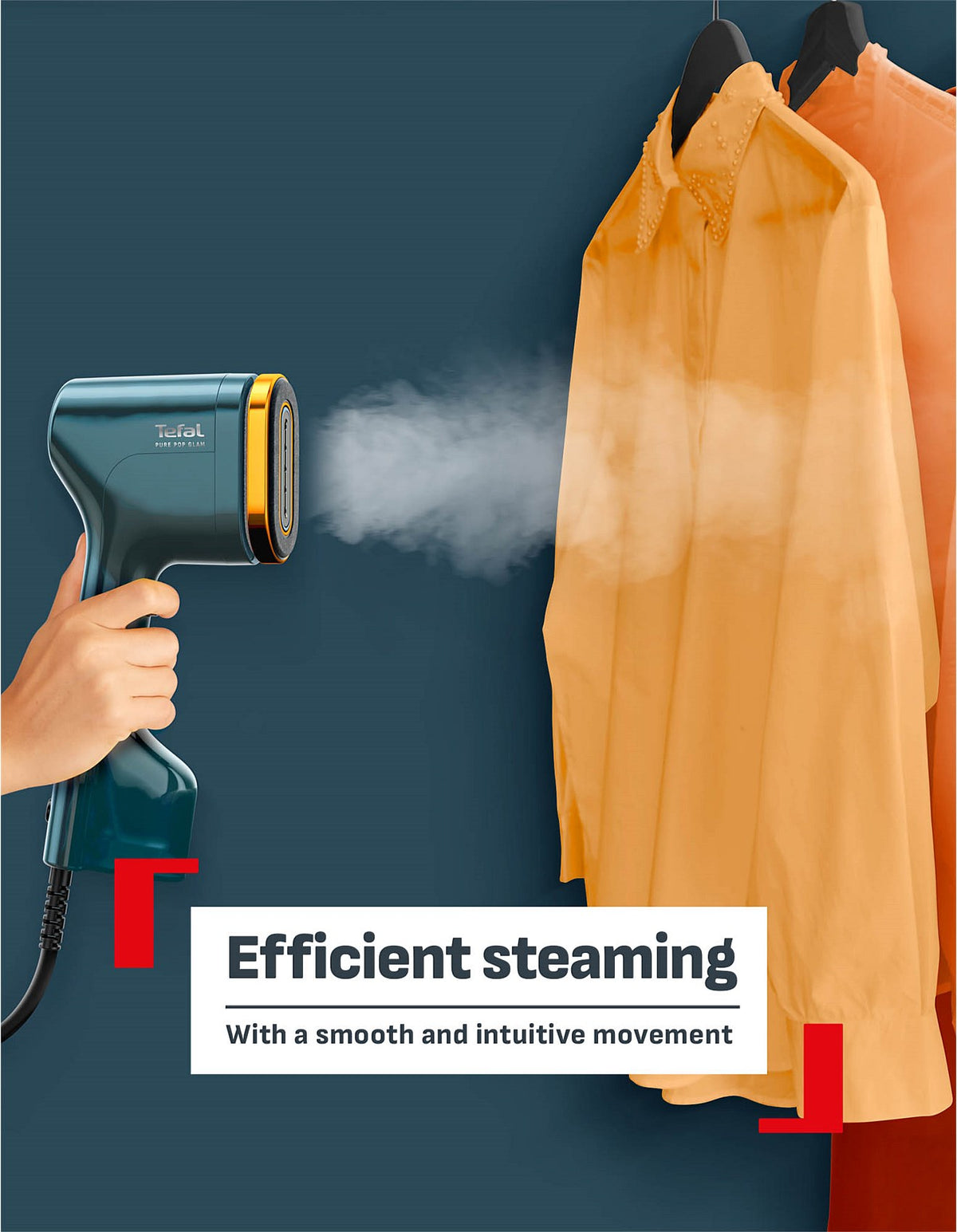 DT2050 Pure Pop Handheld Garment Steamer Glam