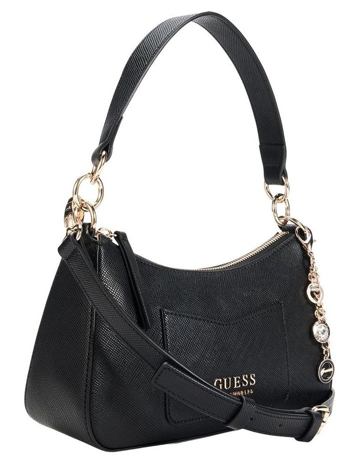 Gabbi Mini Top Zip Bag in Black