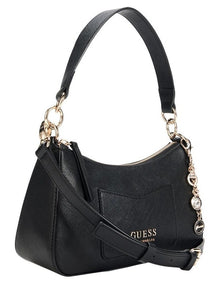 Gabbi Mini Top Zip Bag in Black