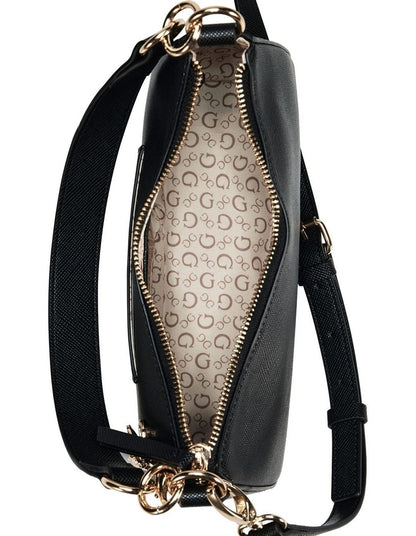 Gabbi Mini Top Zip Bag in Black