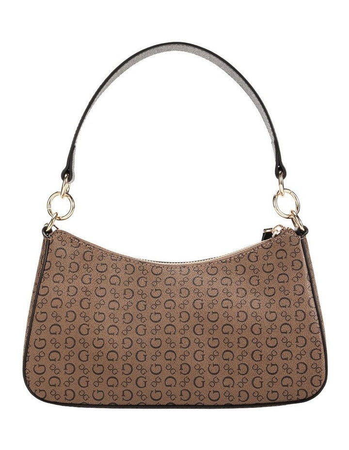 Gabbi Mini Top Zip Bag in Cocoa Multi