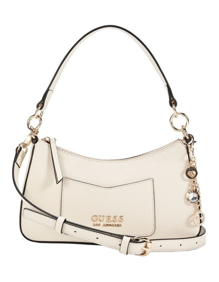 Gabbi Mini Top Zip in Stone