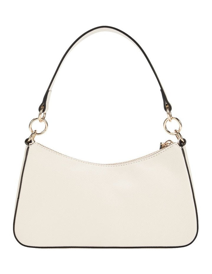 Gabbi Mini Top Zip in Stone