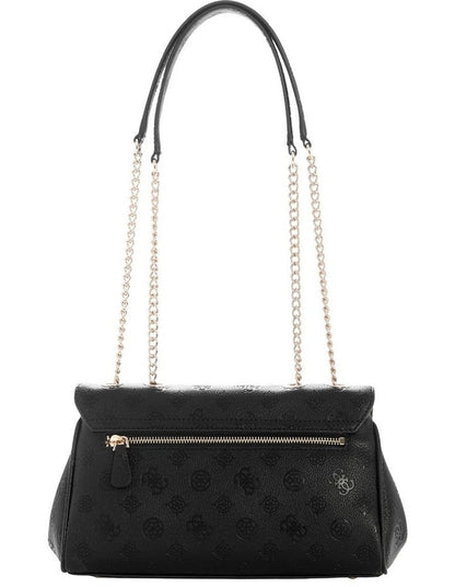 Ella Logo Crossbody Bag in Black Logo
