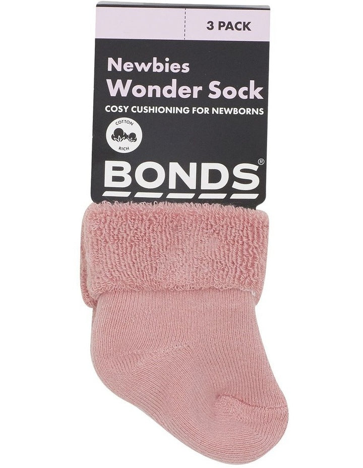 Newbies Wondersock 3 Pack in Multi