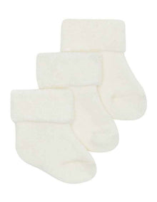 Newbies Wondersock 3 Pack in Marscapone