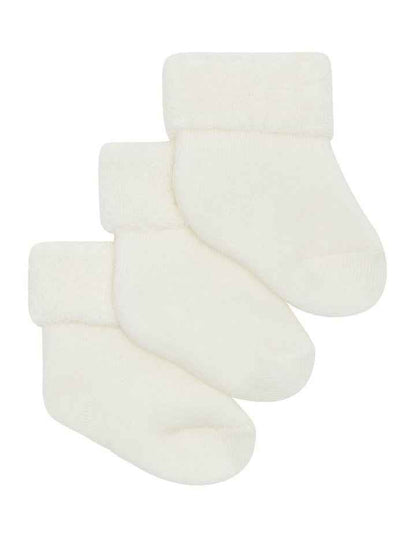 Newbies Wondersock 3 Pack in Marscapone