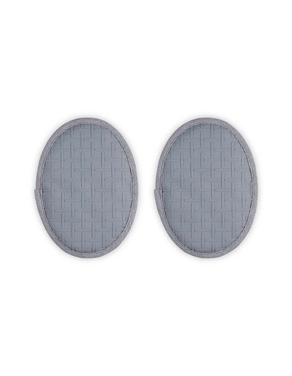 OVAL POT HOLDER S/2 CHARBON