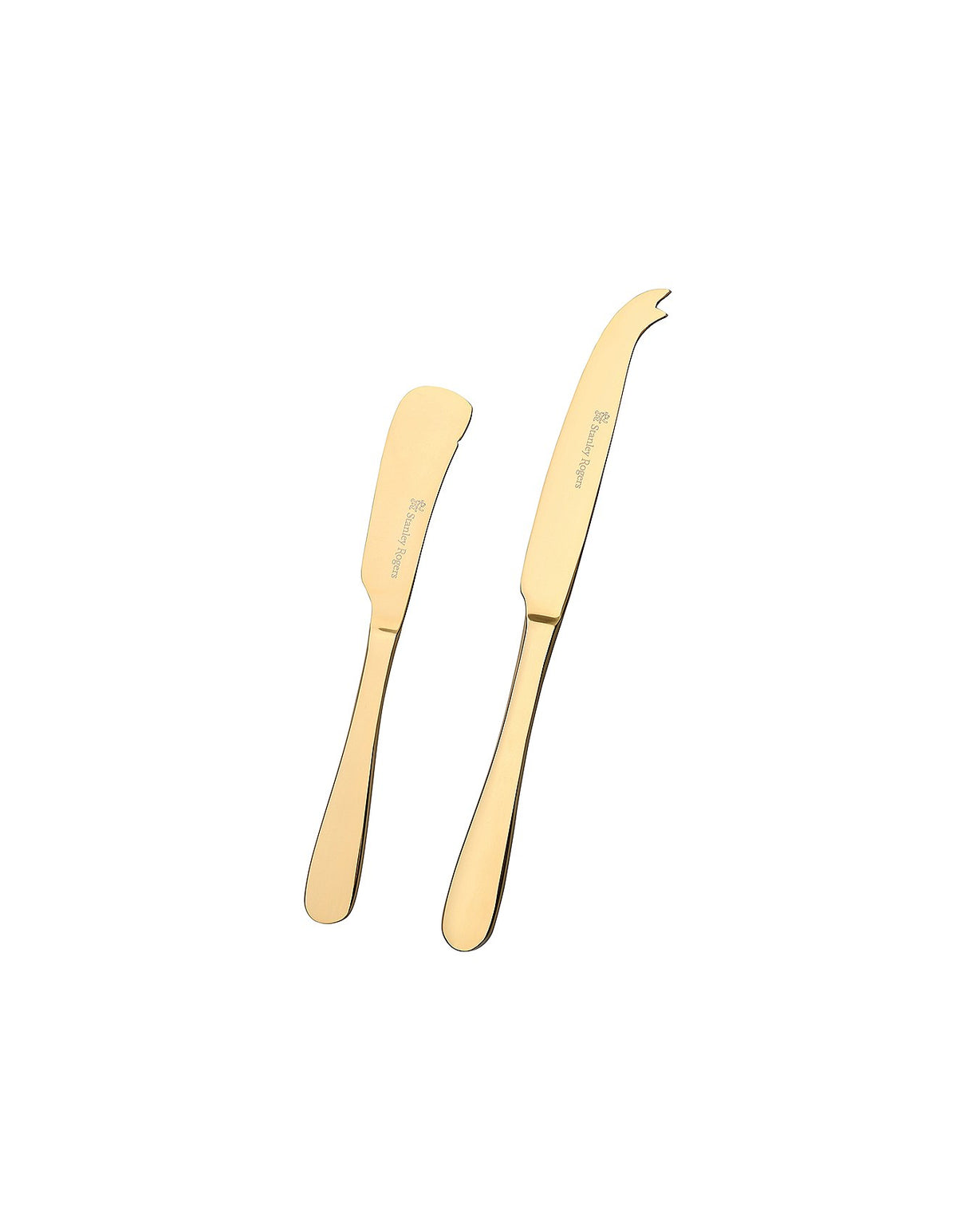 ALBANY GOLD CHEESE KNIFE 2PC
