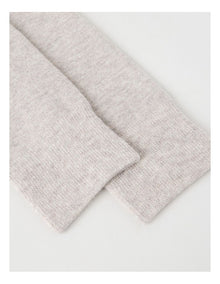 Merino Wool Blend Socks in Oat