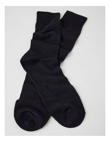 2 Pack Pinspot Socks in Black
