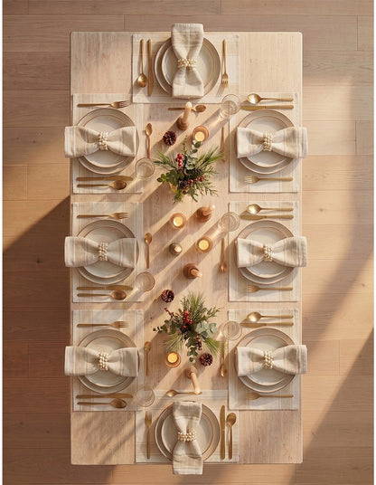 REGENCY LUREX FUSED COTTON PLACEMAT S/4
