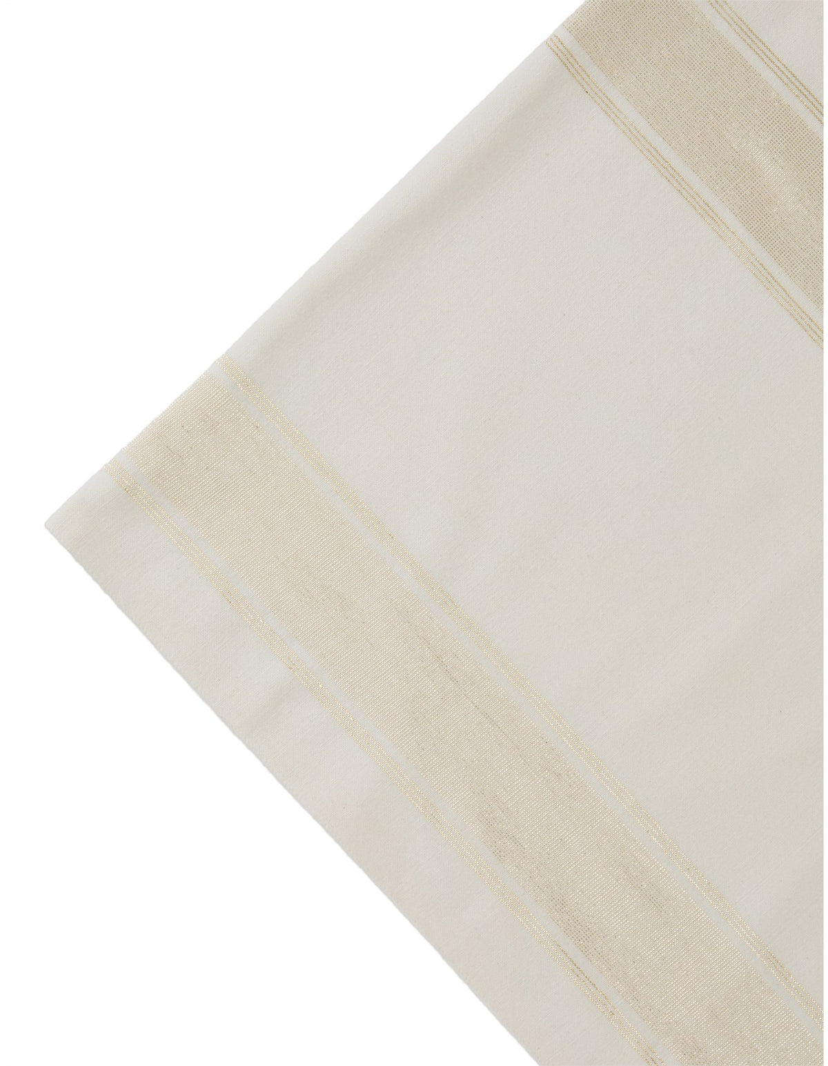 140CM REGENCY GOLD LUREX COTTON TABLE RUNNER