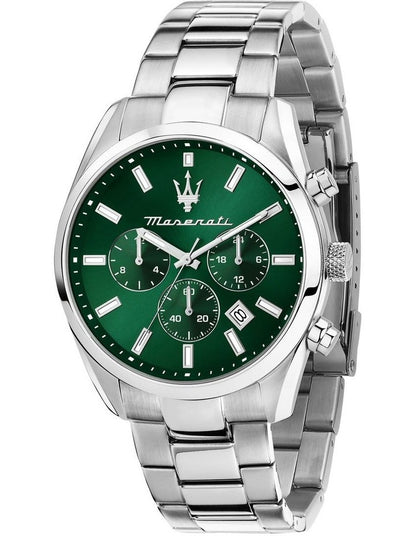 Attrazione Chronograph Quartz Watch 43mm in Green