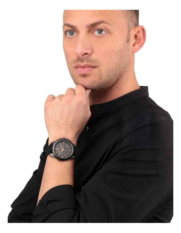 Successo Chronograph Quartz Watch 44mm in Black