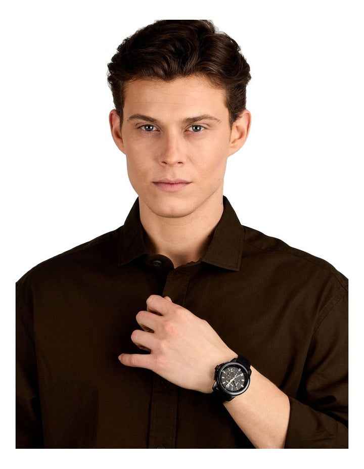 Successo Chronograph Quartz Watch 44mm in Black