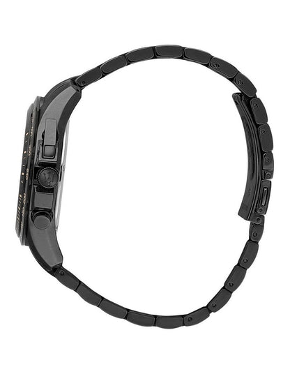 Traguardo Chronograph Quartz Watch 45mm in Black