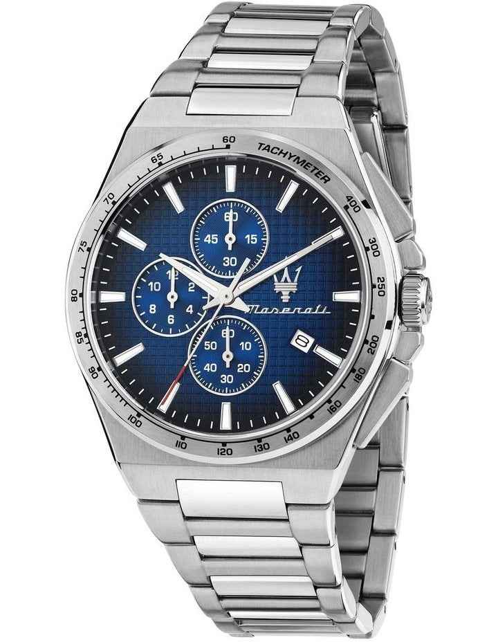 Velocit Slim Chronograph Quartz Watch 41mm in Blue