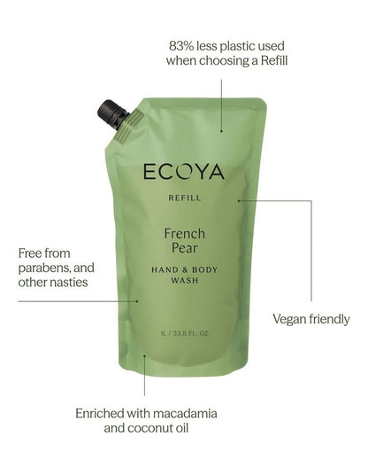 French Pear Hand And Body Wash Refill