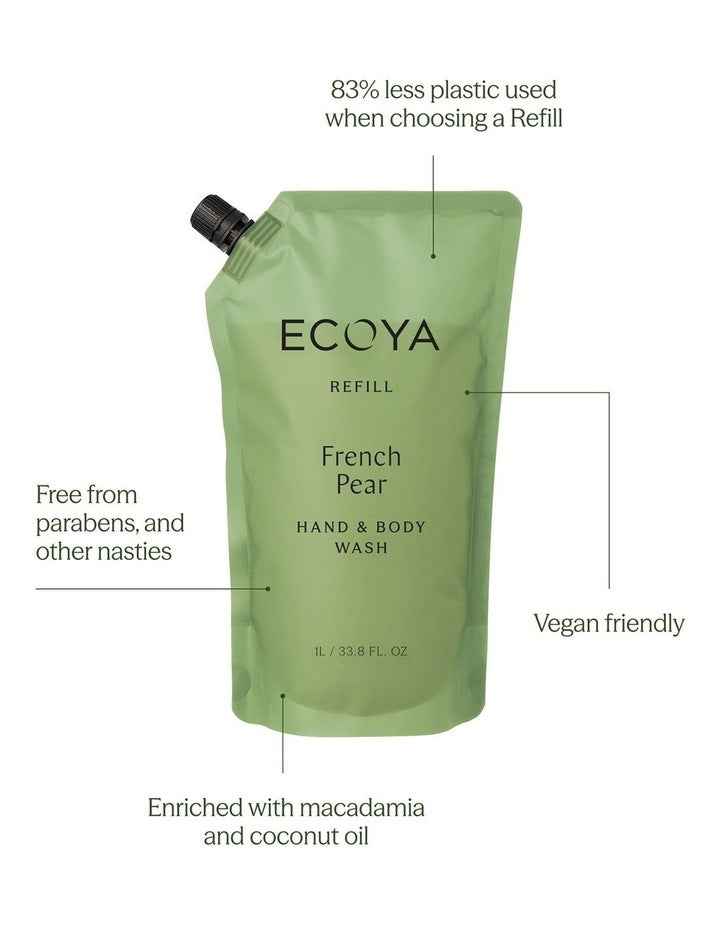 French Pear Hand And Body Wash Refill