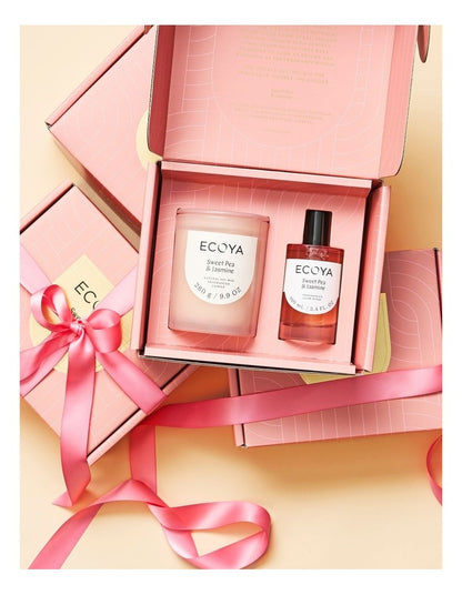 The Double Act Sweet Pea And Jasmine Candle