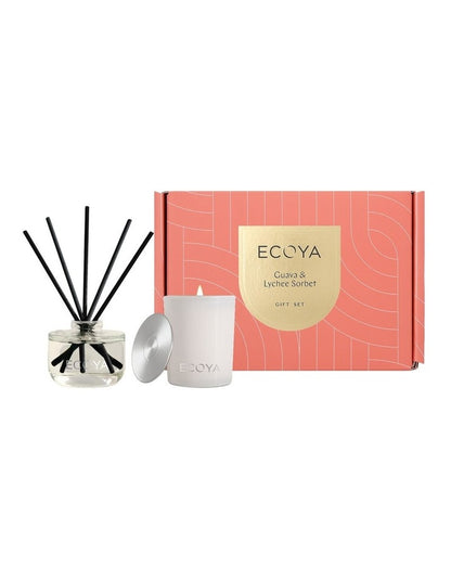 The Mini Duo Guava And Lychee Sorbet Set