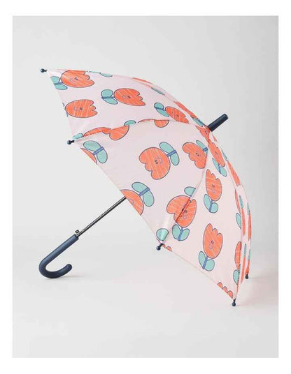 Tulip Printed Umbrella in Pink