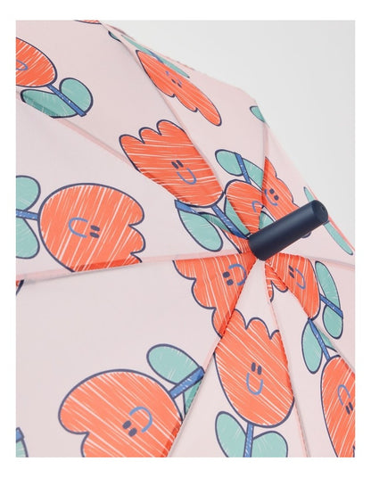 Tulip Printed Umbrella in Pink