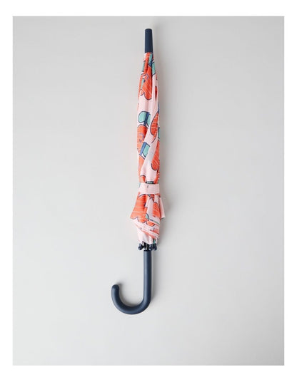 Tulip Printed Umbrella in Pink