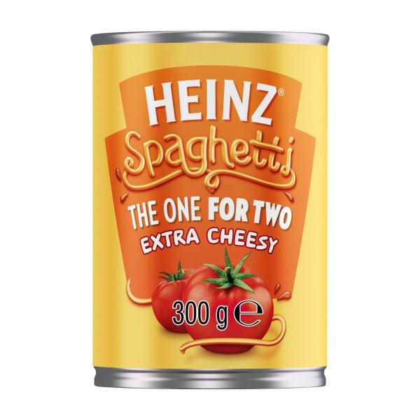 HEINZ SPAGHETTI EXTRA CHEESY SPAGHETTI PASTA